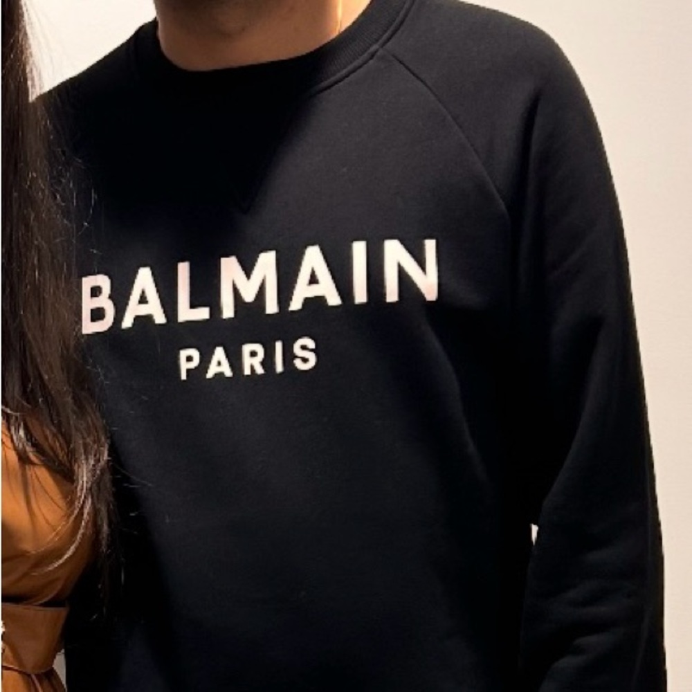 Balmain Black Men’s Sweatshirt